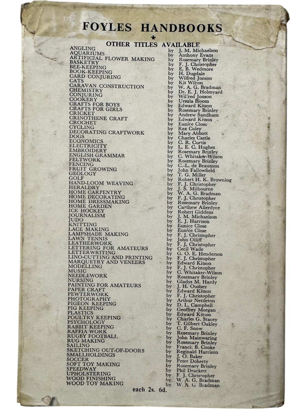 F. J. Christopher Lampshade Making Handbook - Think Vintage