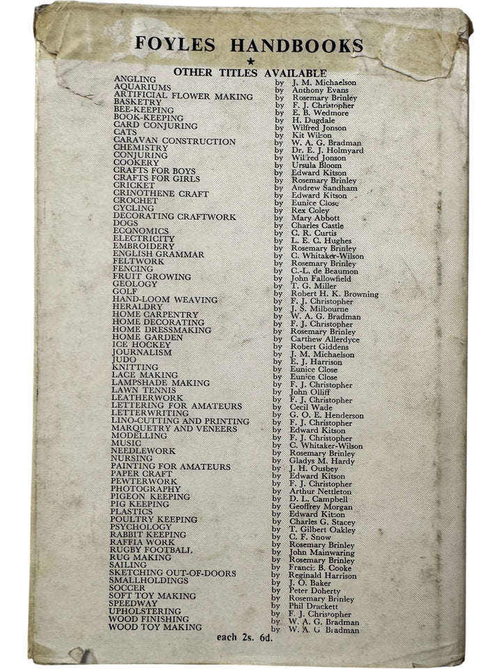 F. J. Christopher Lampshade Making Handbook - Think Vintage