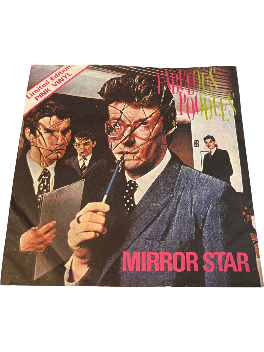 Fabulous Poodles Mirror Star Pink Vinyl 7" - Think Vintage ltd