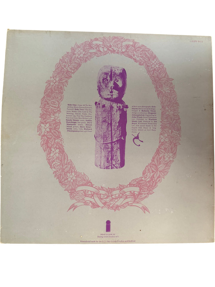 Fairport Convention Liege & Lief LP - Fair - Think Vintage ltd