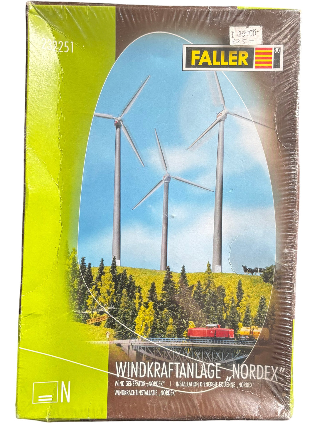 Faller Windkraftanlage Nordex Model Kit Wind Generator N Scale - Think Vintage Online Ltd