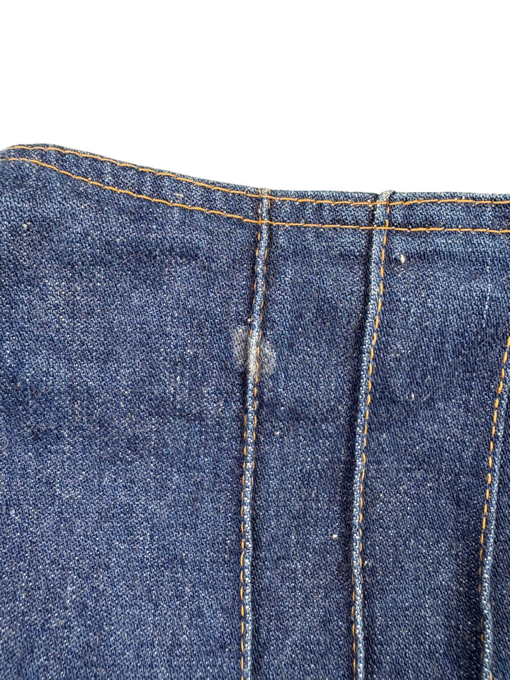 Falmers Denim Waistcoat - S - Think Vintage