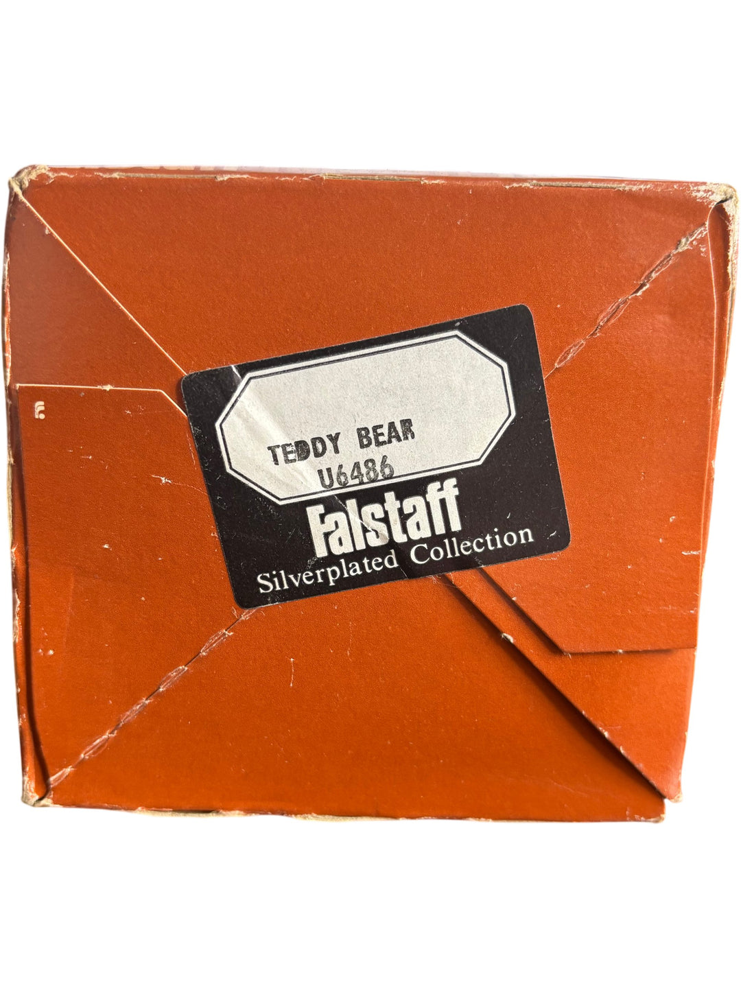 Falstaff Freddie the Teddy Silverplated Piggy Bank Collectable - Think Vintage Online Ltd