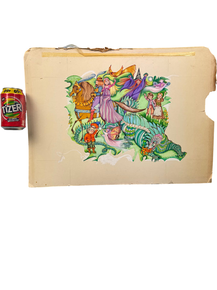 Fantasy Illustration Art Board - Think Vintage ltd