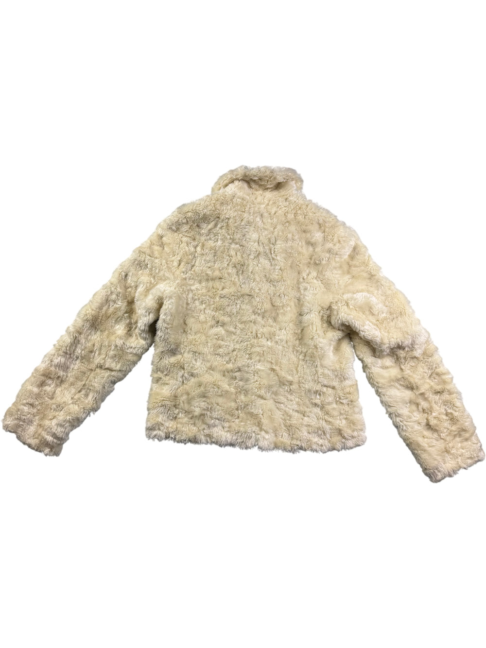 Faux Fur Jacket - S - Think Vintage