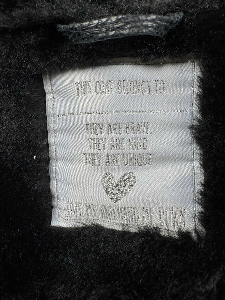 Faux Fur Trim Bomber Jacket - S - Think Vintage ltd