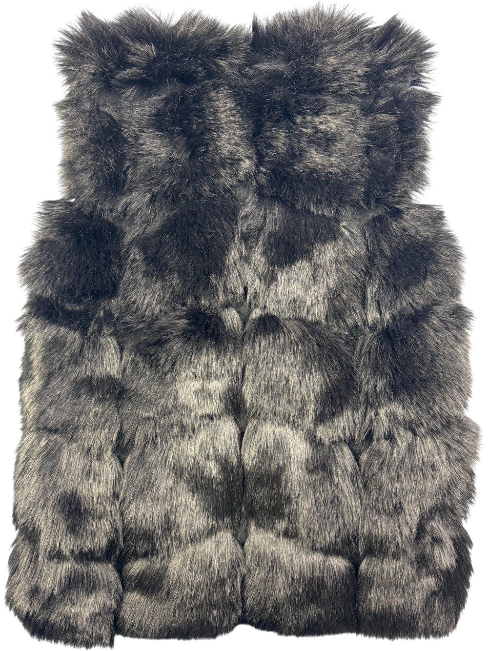 Faux Fur Vest - S - Think Vintage