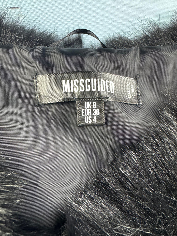 Faux Fur Vest - S - Think Vintage Online Ltd