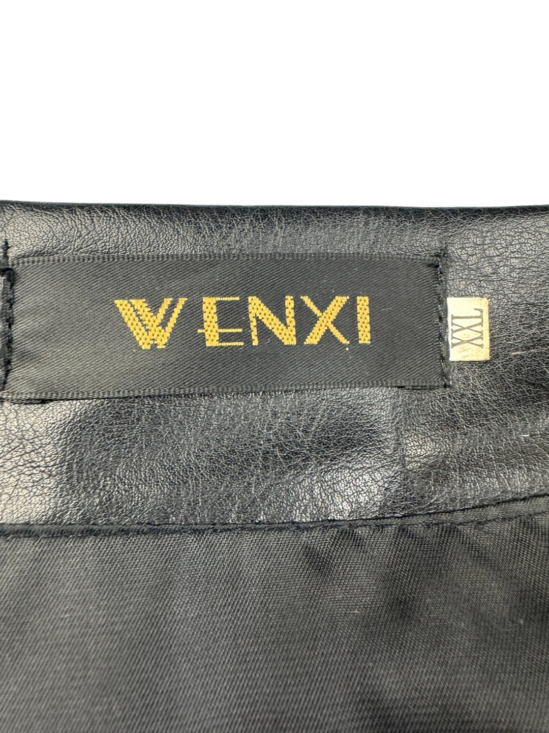 Faux Fur and Leather Jacket - M - Think Vintage ltd