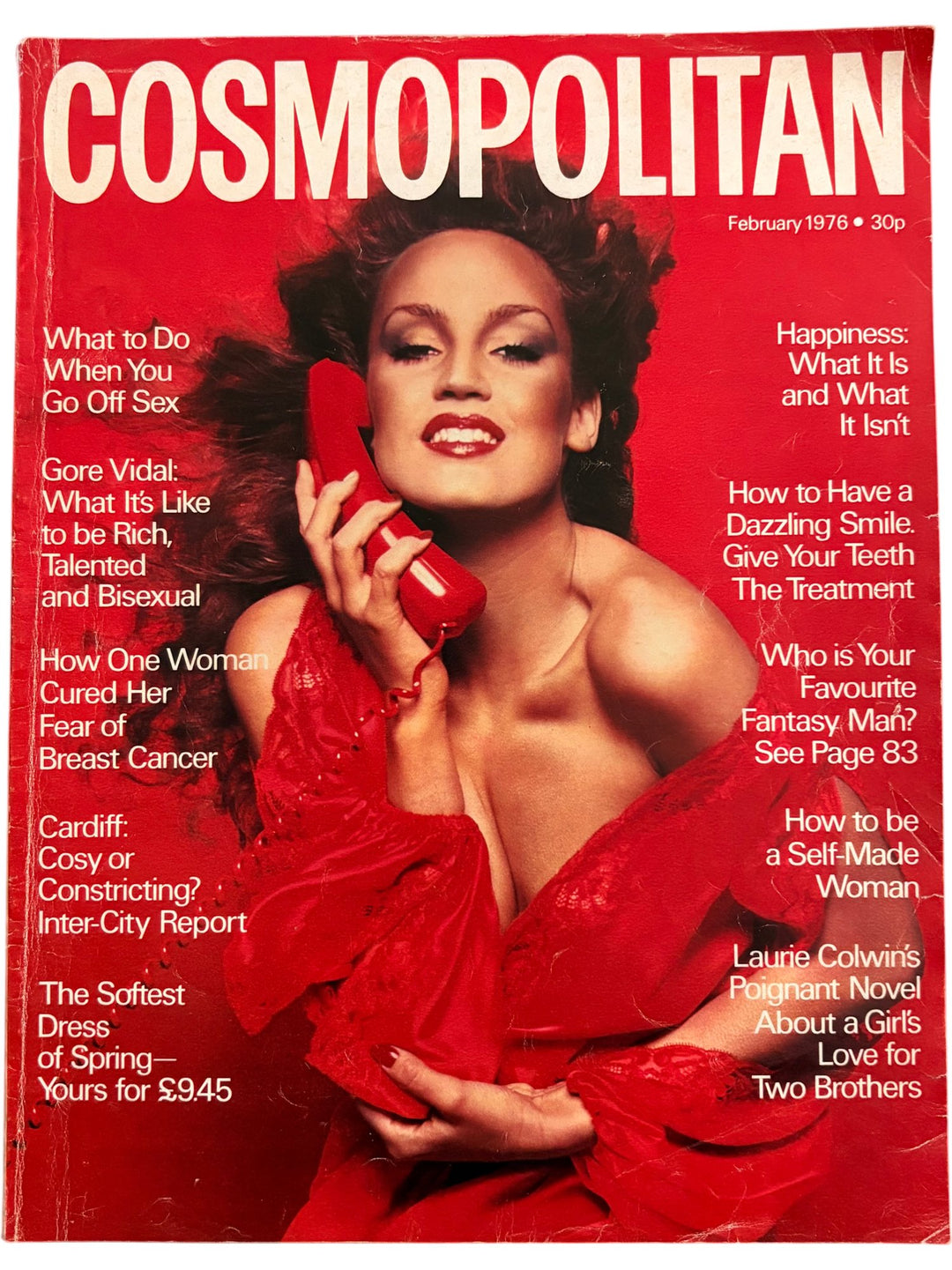 February 1976 Cosmopolitan Magazine - Think Vintage ltd