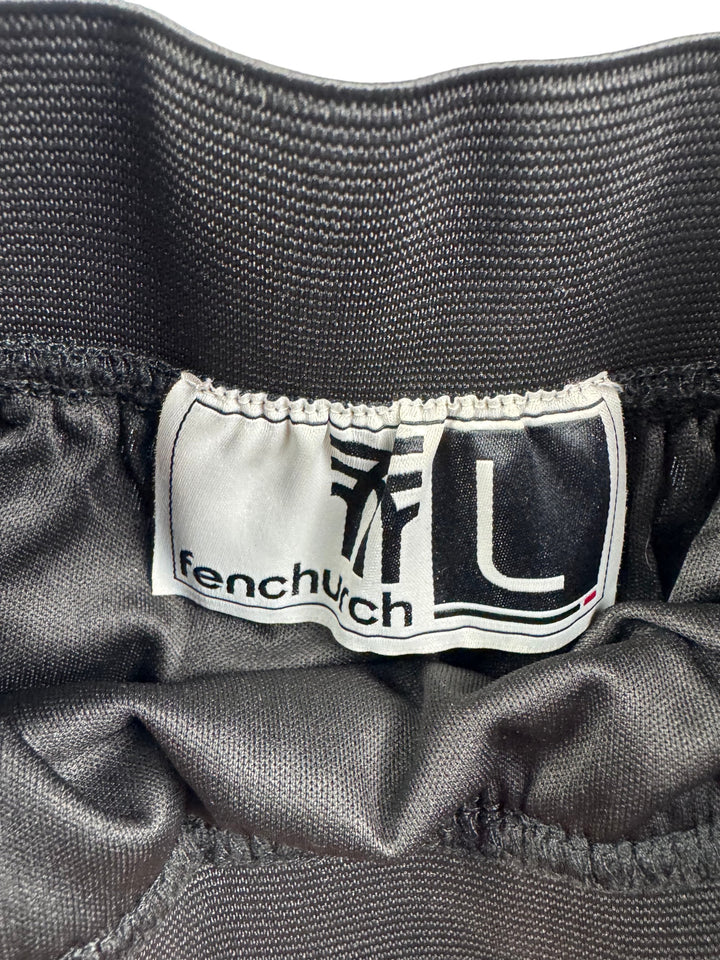 Fenchurch Black Mesh Skirt - L - Think Vintage Online Ltd