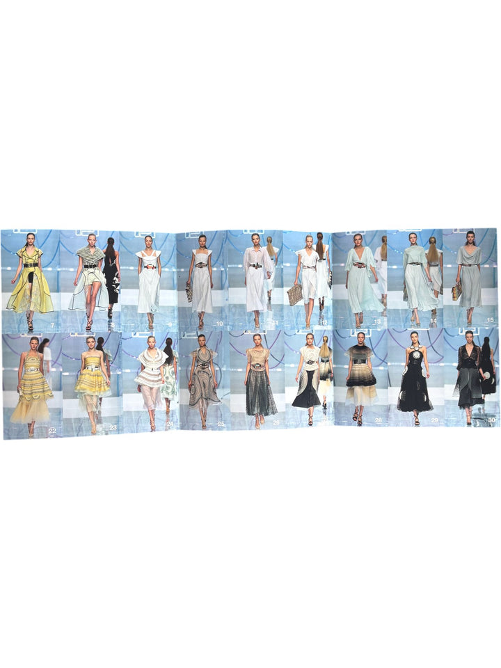 Fendi Fashion Show Lookbook Designer Catalogue Collectible Item - Think Vintage ltd