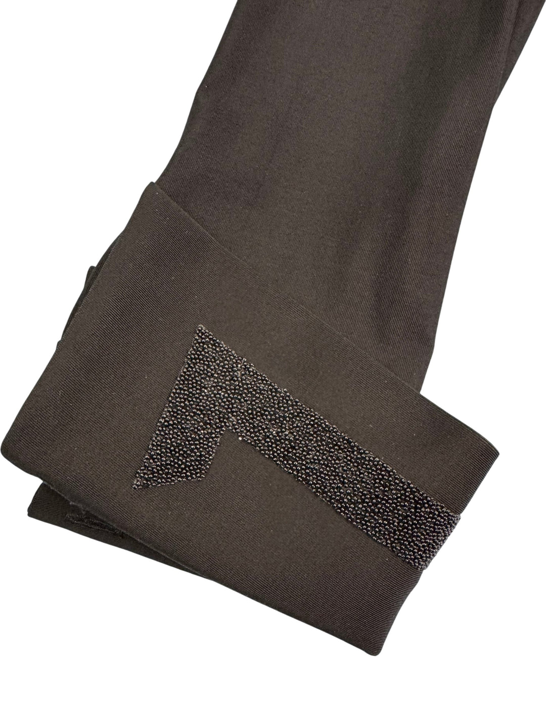 Fendi Long Sleeved Blouse with Embellished Collar - S - Think Vintage ltd