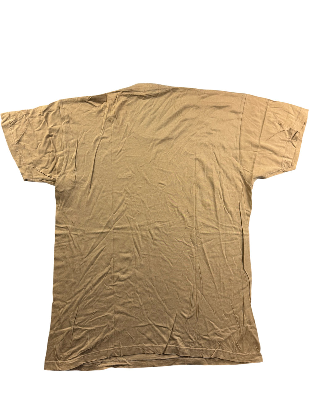 Fila Beige Short Sleeved T-Shirt - L - Think Vintage