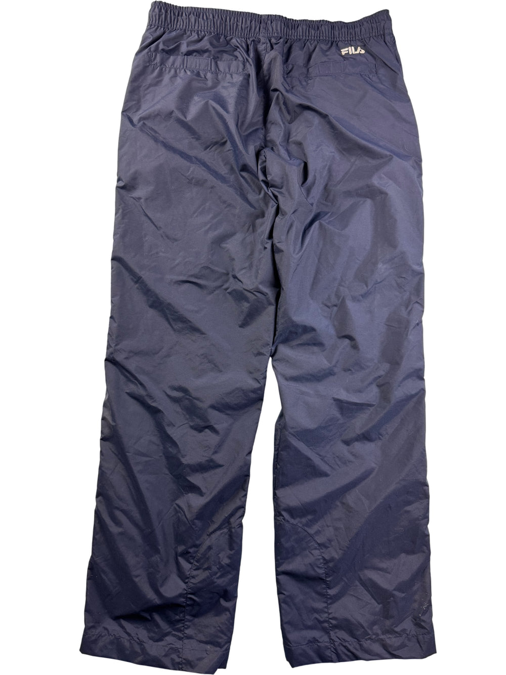 Fila Navy Track Pants - W35 L33.5 - Think Vintage Online Ltd