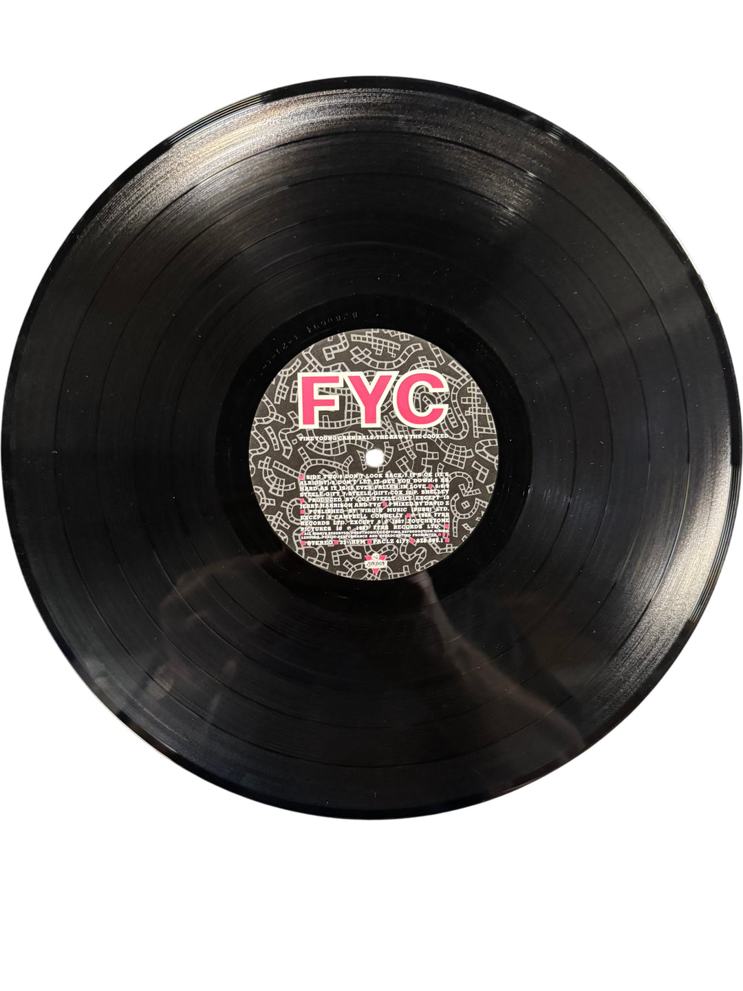 Fine Young Cannibals The Raw & The Cooked Vinyl Record - Think Vintage