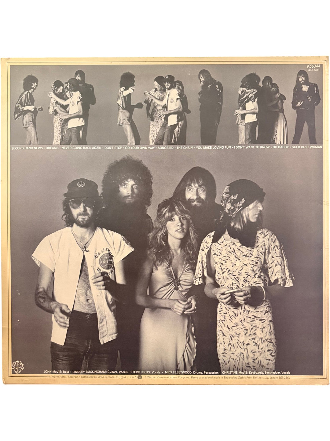 Fleetwood Mac Rumours Vinyl Record - Fair