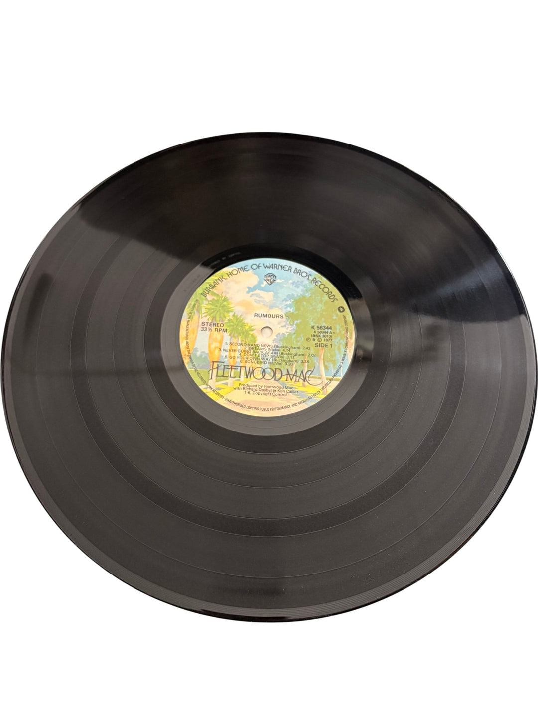 Fleetwood Mac Rumours Vinyl Record - Fair