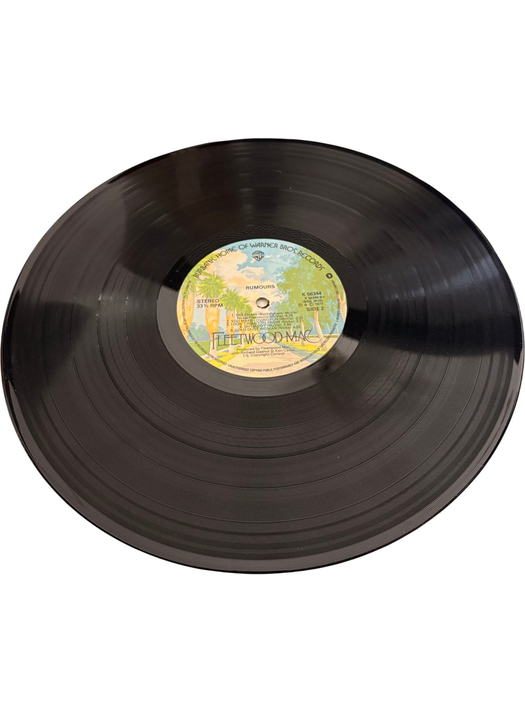 Fleetwood Mac Rumours Vinyl Record - Fair