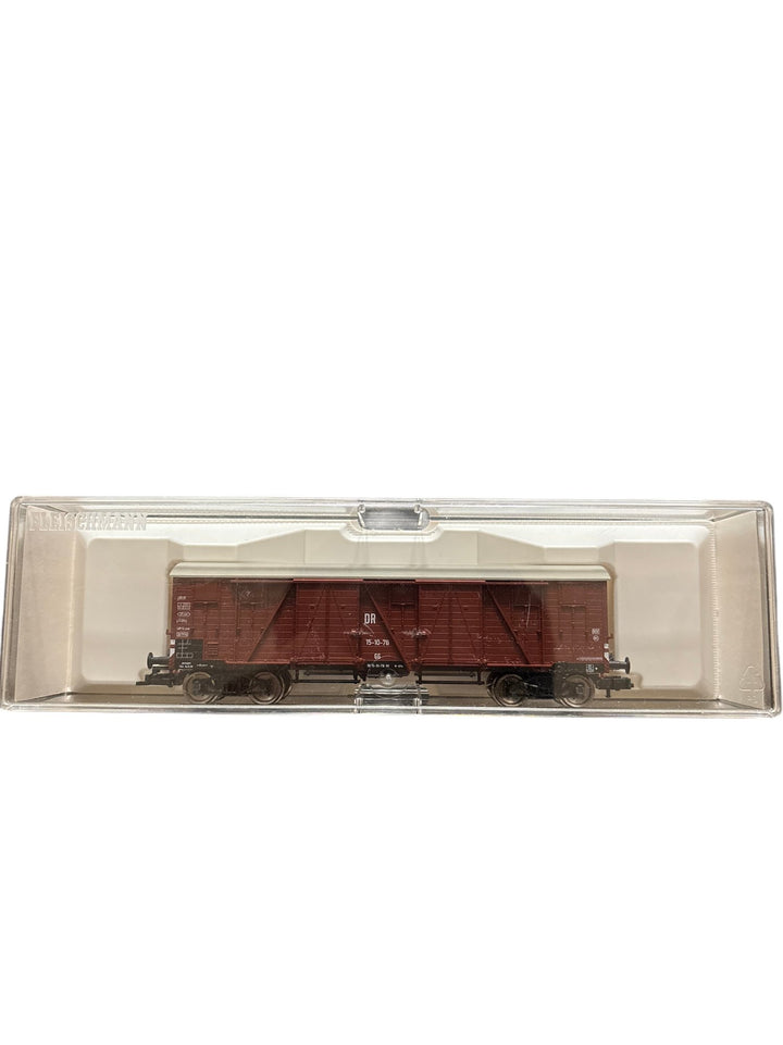 Fleischmann Boxcar Model Train Red - Think Vintage ltd