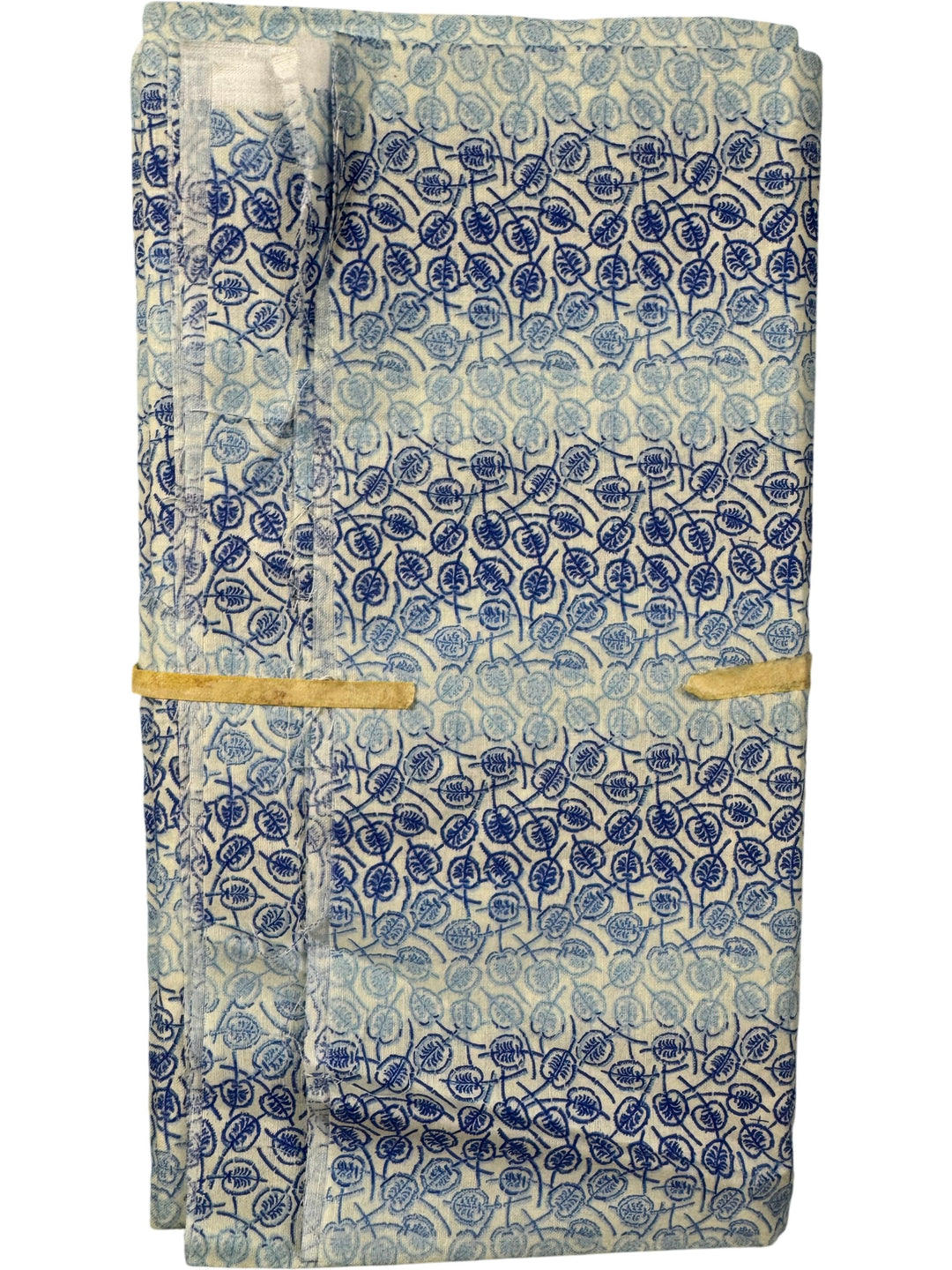 Floral Blue Patterned Fabric - Think Vintage ltd