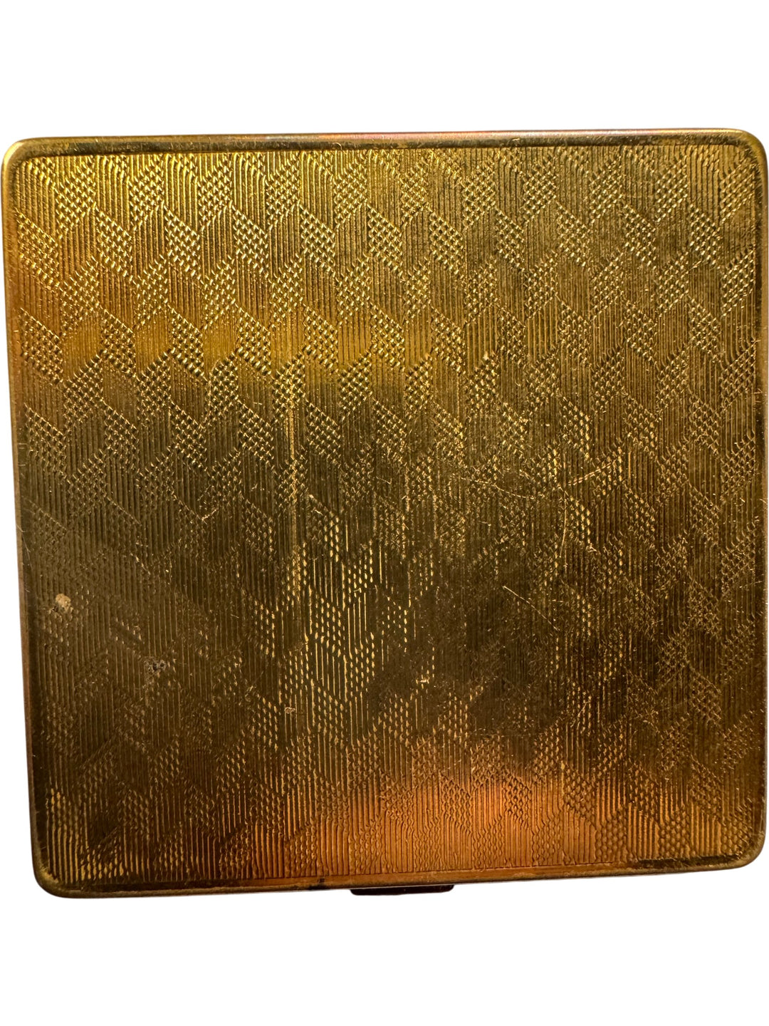 Floral Compact Mirror Makeup Case - Think Vintage