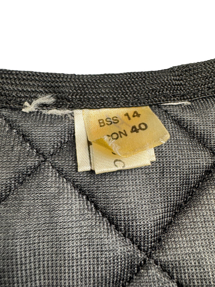 Floral Quilted Apron with Side Ties - XS - Think Vintage Online Ltd