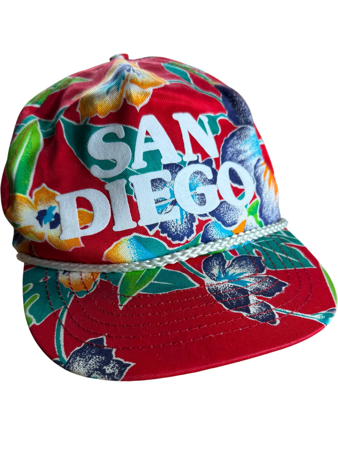 Floral San Diego Cap - Think Vintage ltd