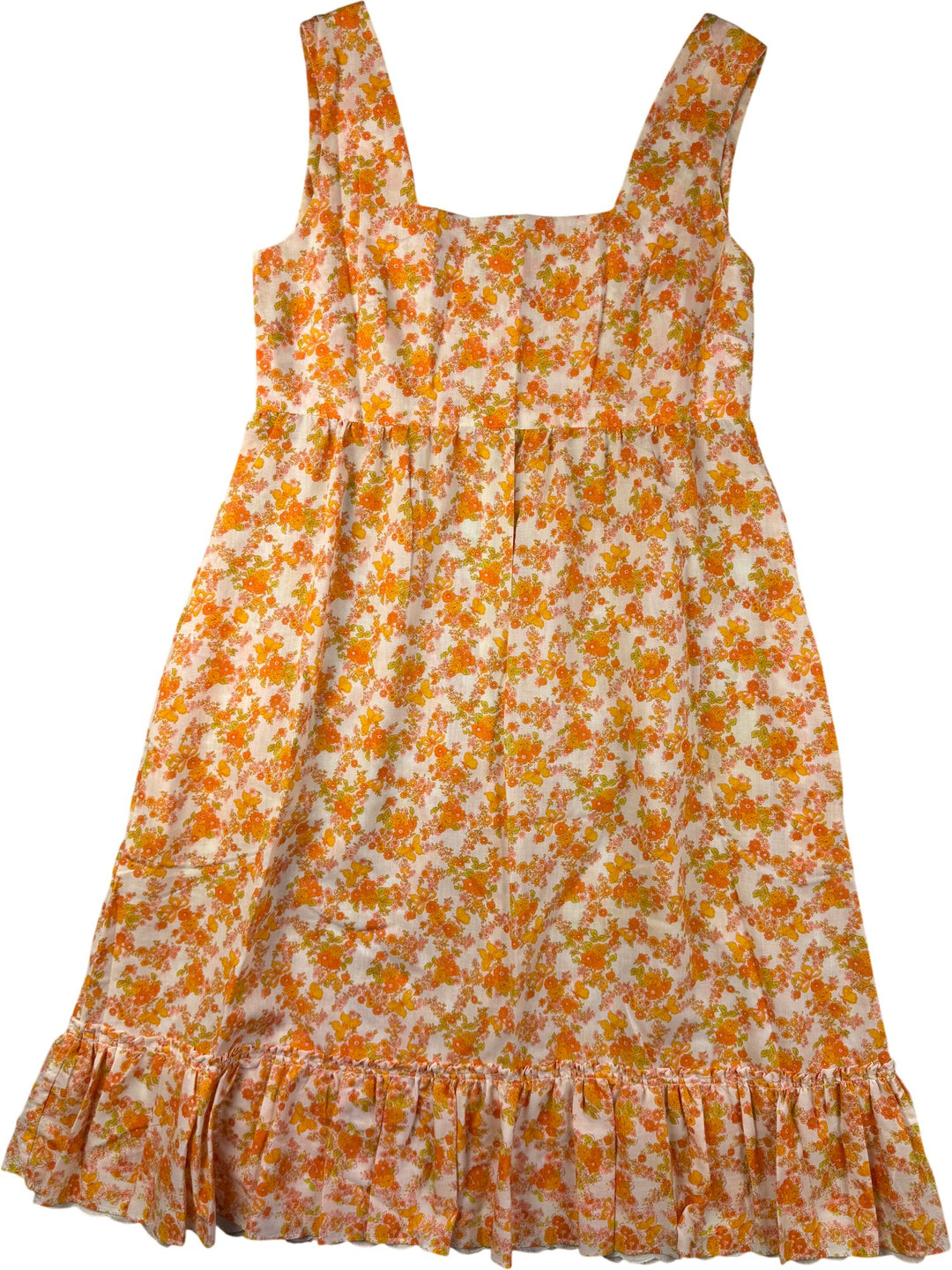 Floral Sleeveless Summer Dress - S - Think Vintage ltd