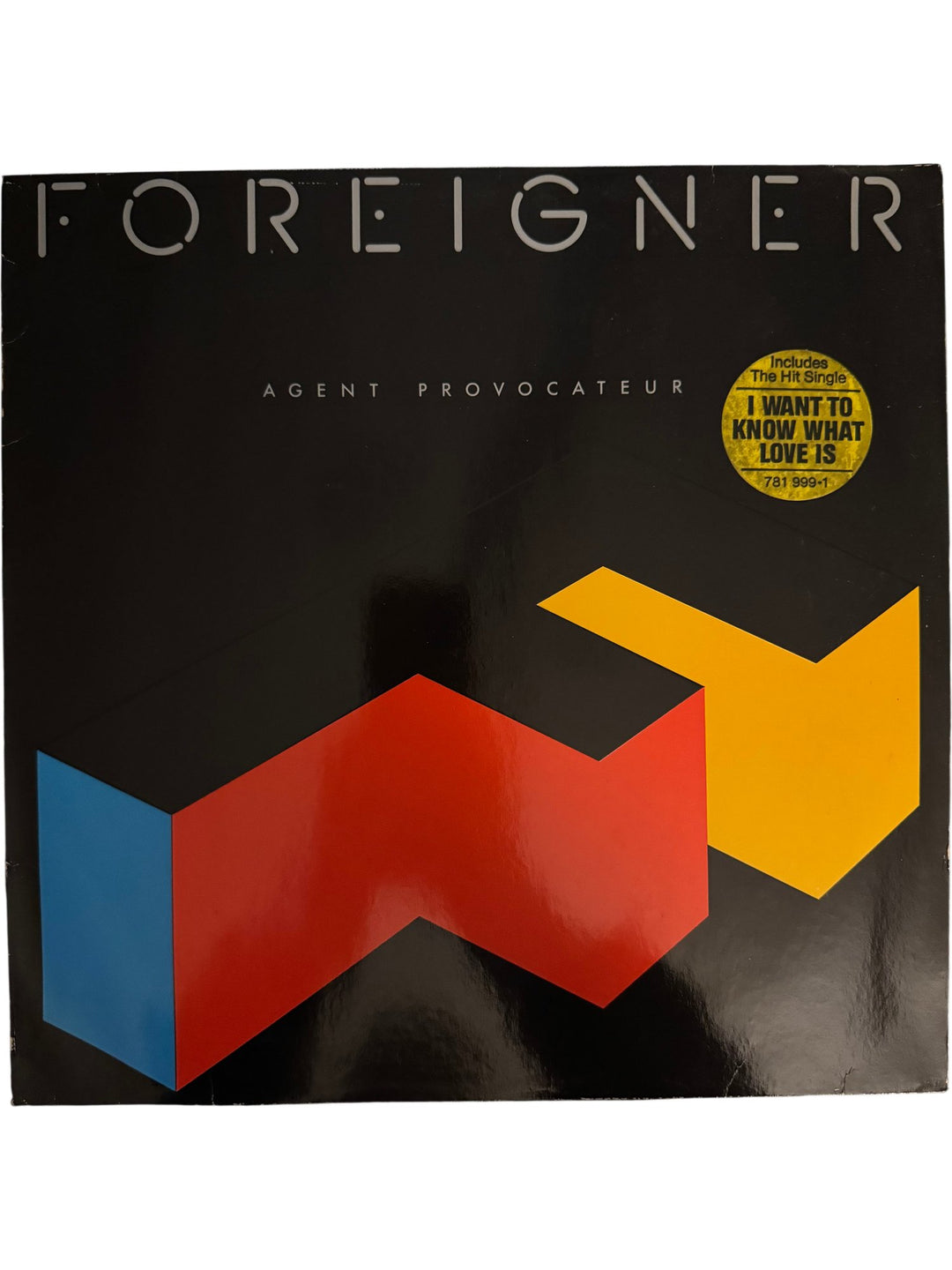 Foreigner Agent Provocateur Vinyl Record - Good - Think Vintage ltd