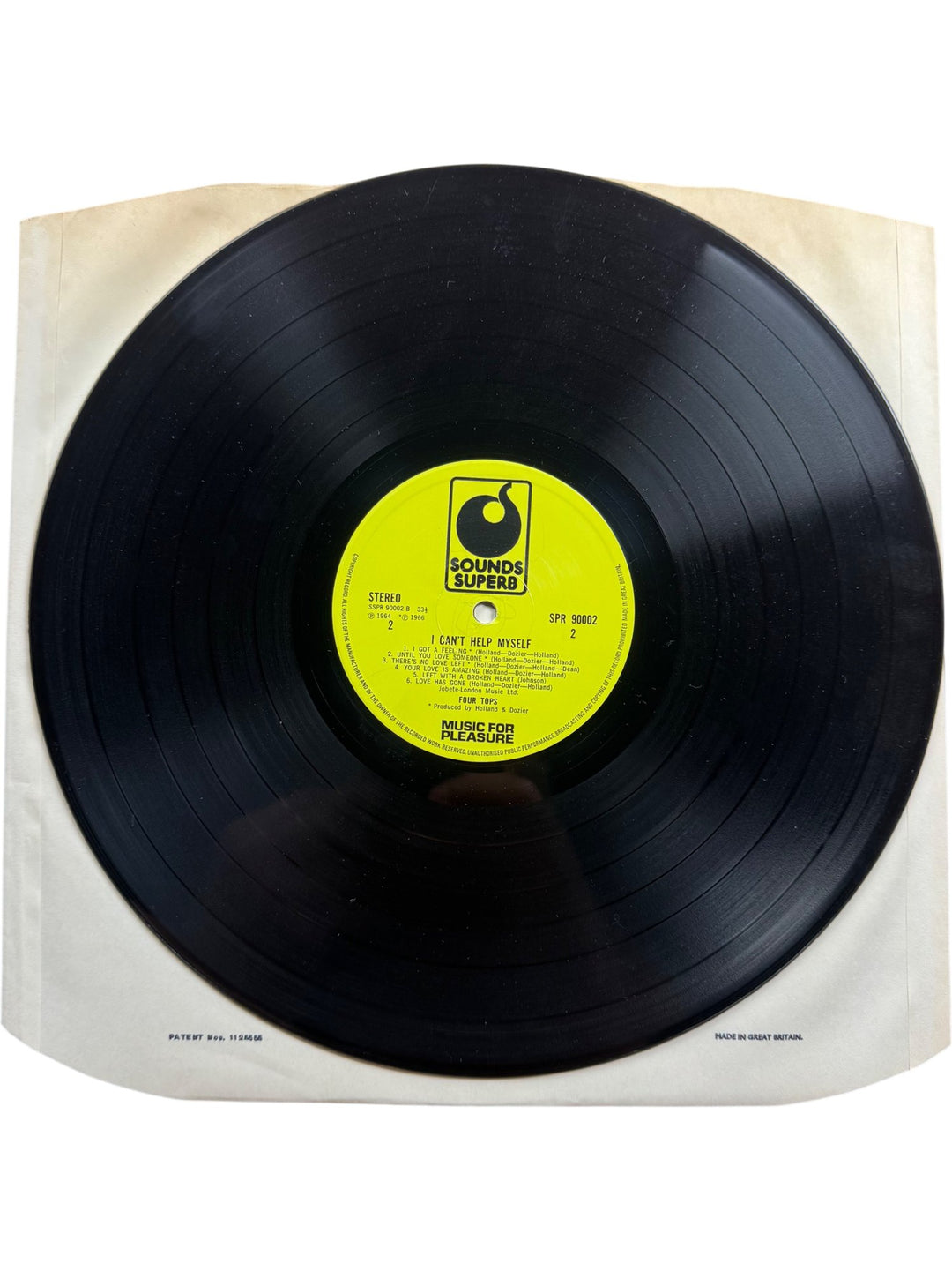 Four Tops I Can't Help Myself Album - Good