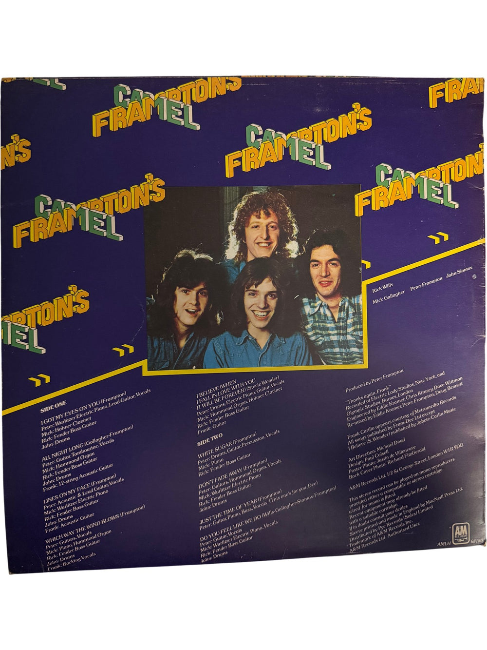 Frampton's Camel Vinyl Record - Good - Think Vintage ltd