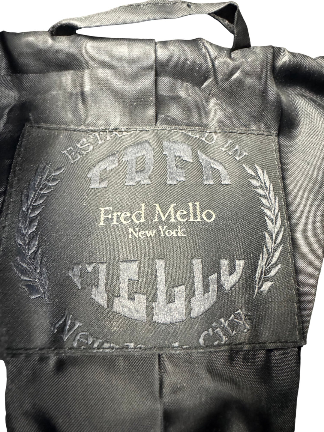 Fred Mello Black Pea Coat - S - Think Vintage ltd