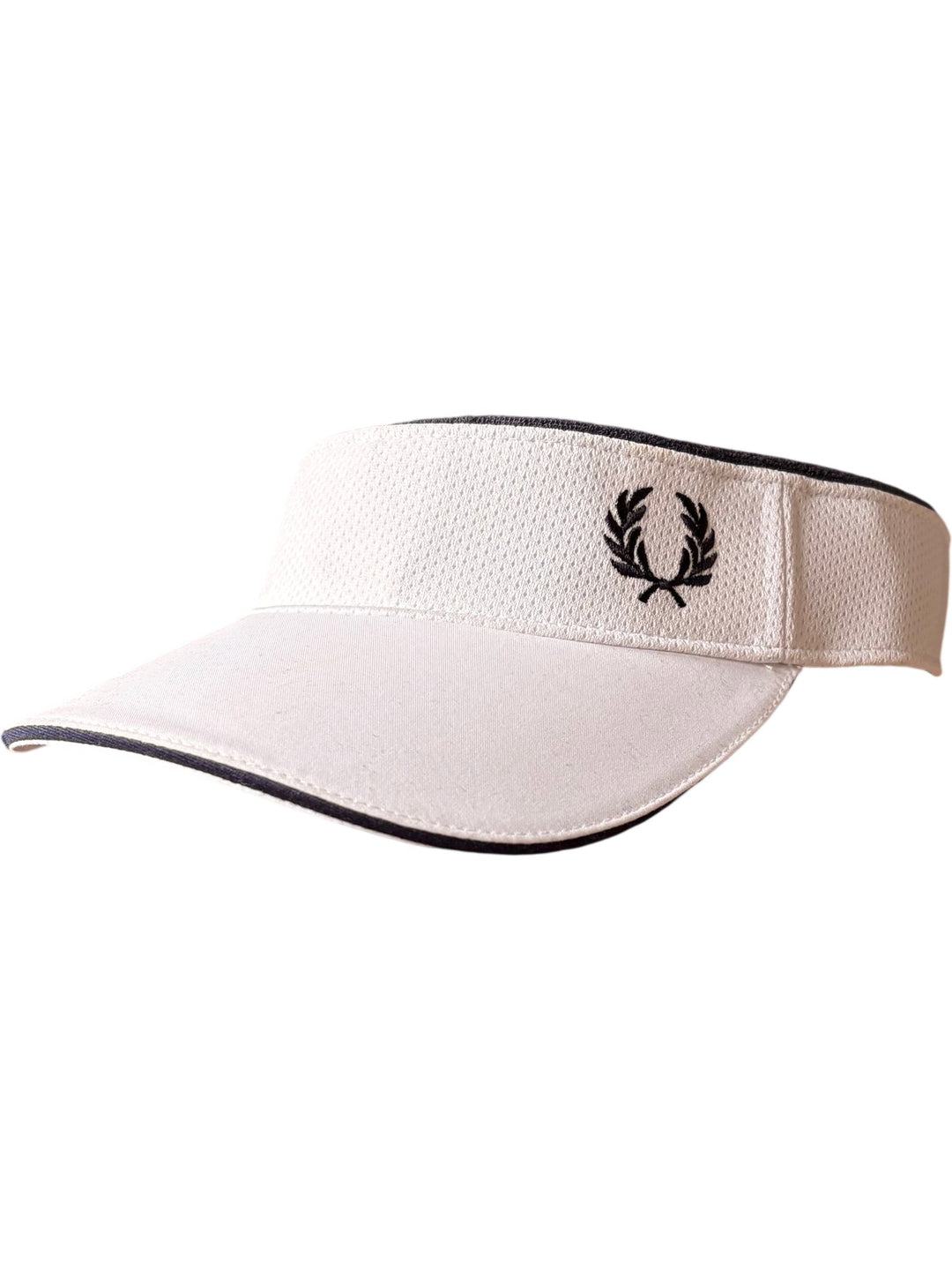 Fred Perry White Sports Visor