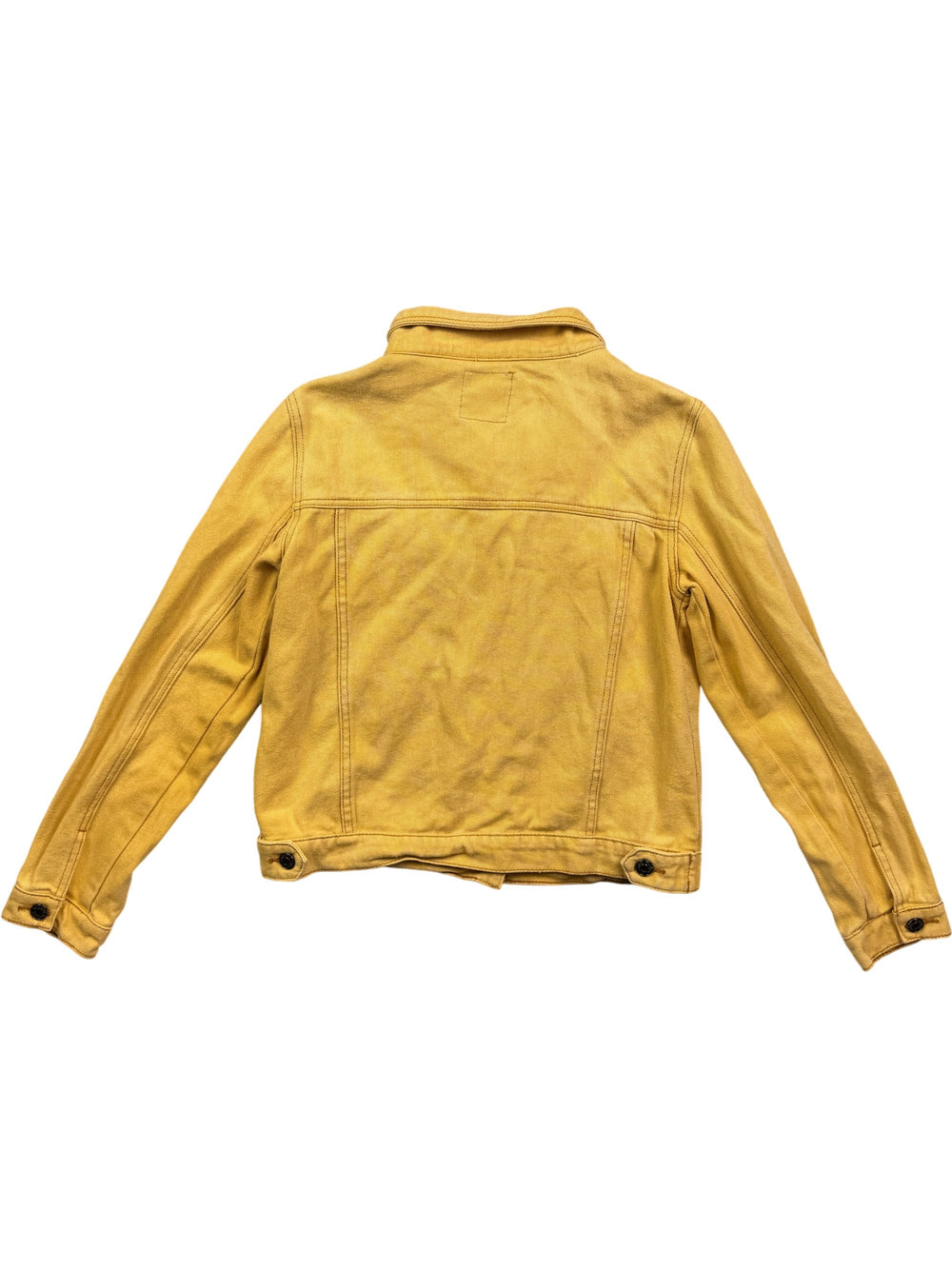 Fredafunk Yellow Trucker Jacket - S - Think Vintage Online Ltd