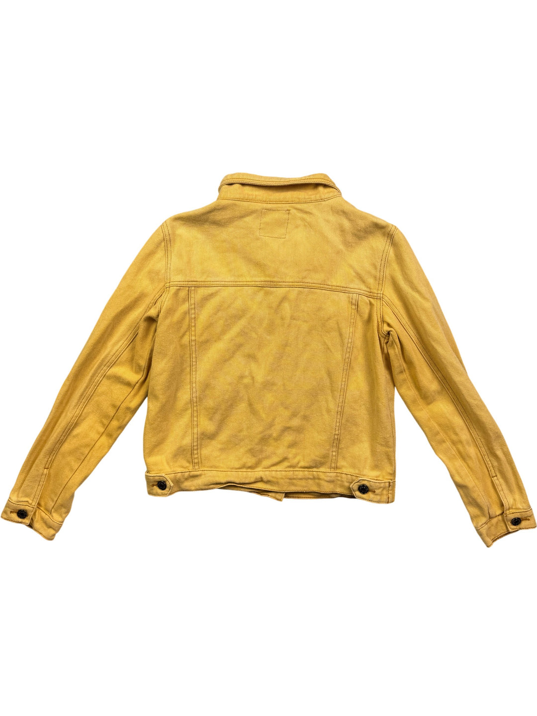 Fredafunk Yellow Trucker Jacket - S - Think Vintage Online Ltd