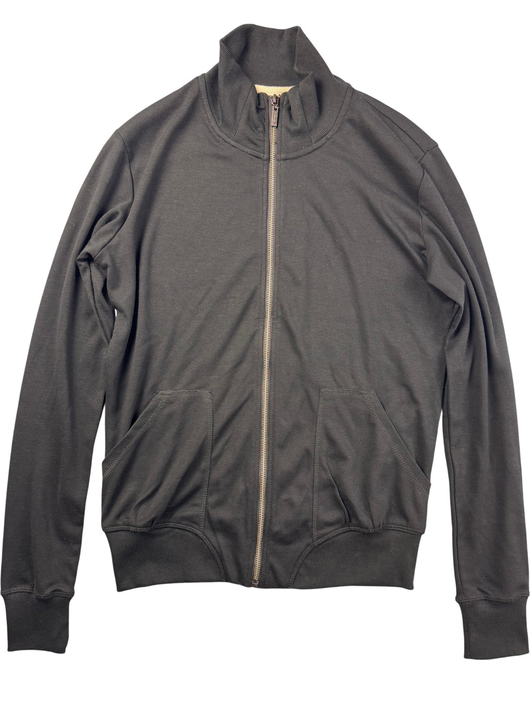 Freddy Black Zip-Up Hoodie - M - Think Vintage ltd