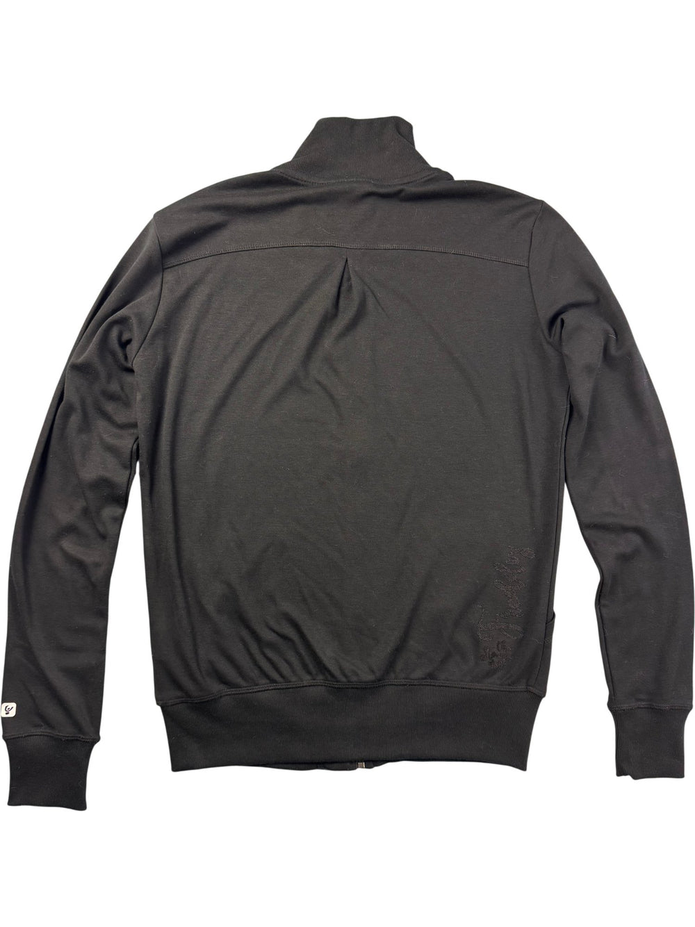 Freddy Black Zip-Up Hoodie - M - Think Vintage ltd