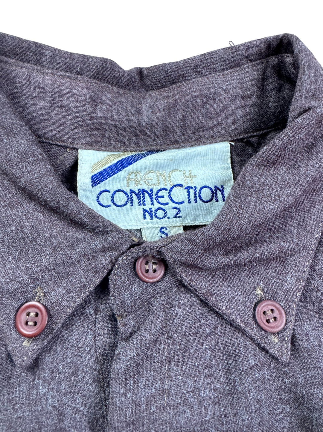French Connection Brown Shirt  - M - Think Vintage ltd