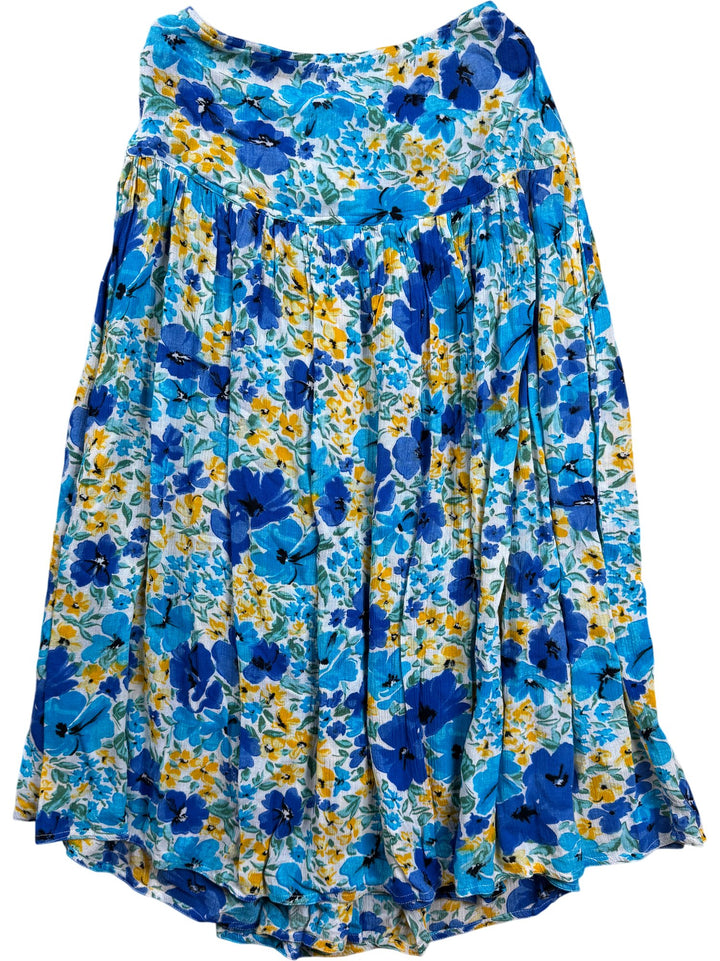 French Connection Floral Pleated Skirt - W28 - Think Vintage ltd