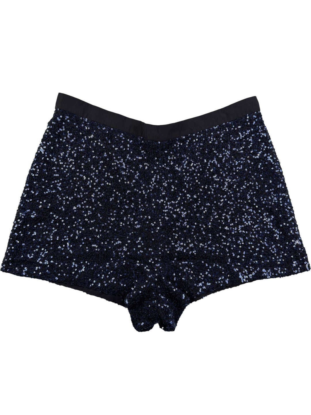 French Connection Sequin Shorts - L - Think Vintage Online Ltd