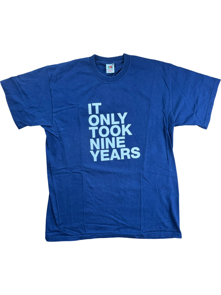 Fruit Of The Loom Wimbledon It Only Took 9 Years Heavy Cotton T-Shirt - M - Think Vintage ltd