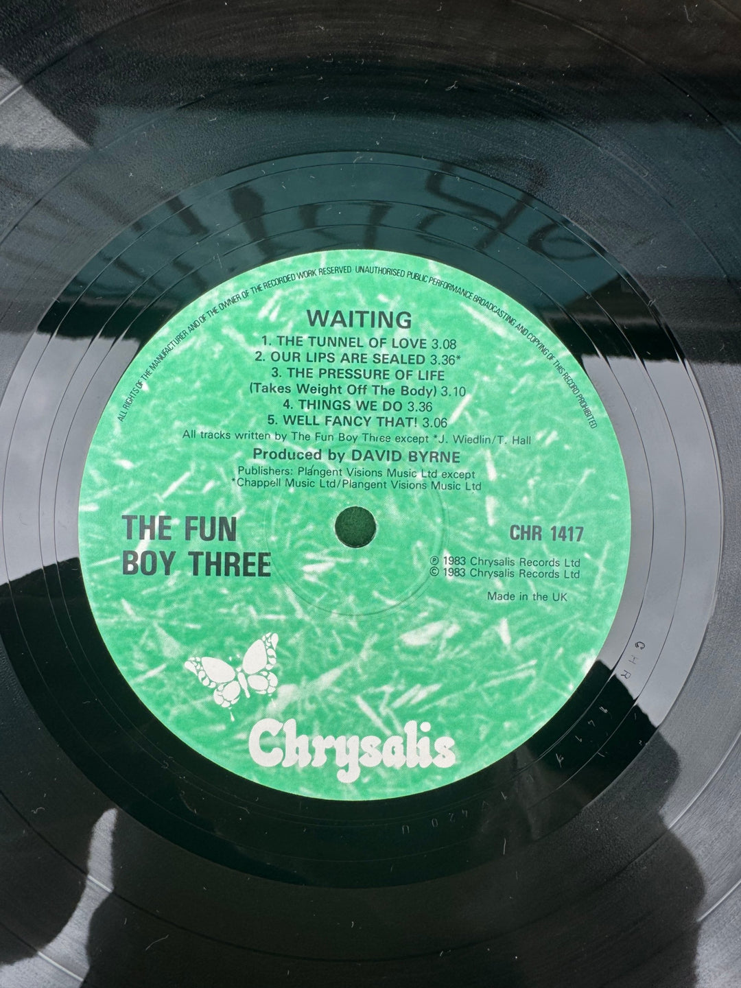 Fun Boy Three Waiting Vinyl Album - Think Vintage Online Ltd