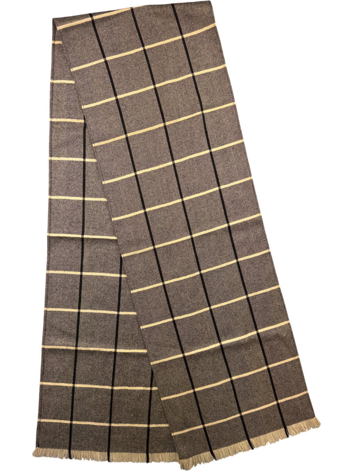 Gérard Pasquier Paris Checkered Scarf - Think Vintage Online Ltd