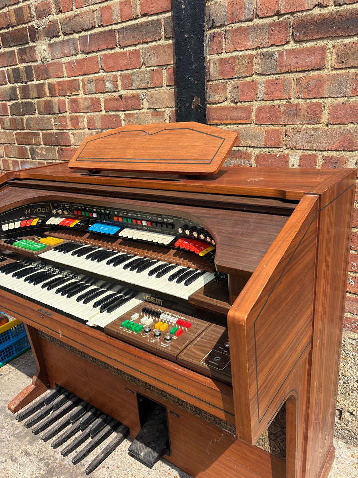 GEM H7000 Electric Organ with Pedalboard - Think Vintage