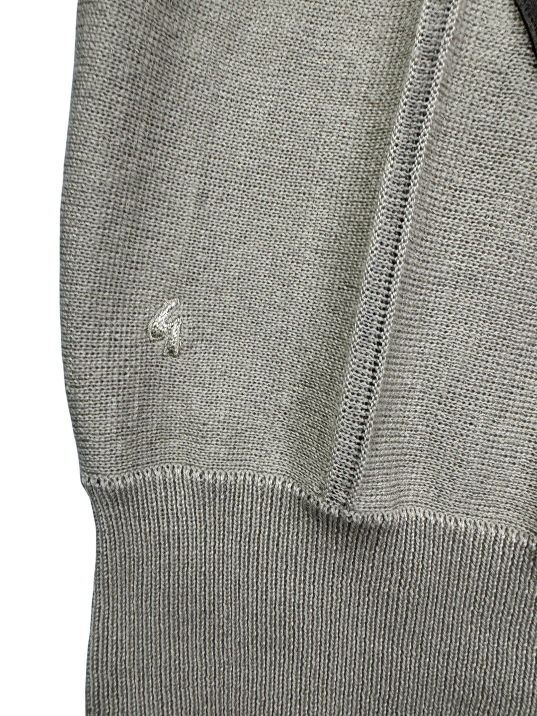 Gabicci Beige V-Neck Sweater - M - Think Vintage Online Ltd