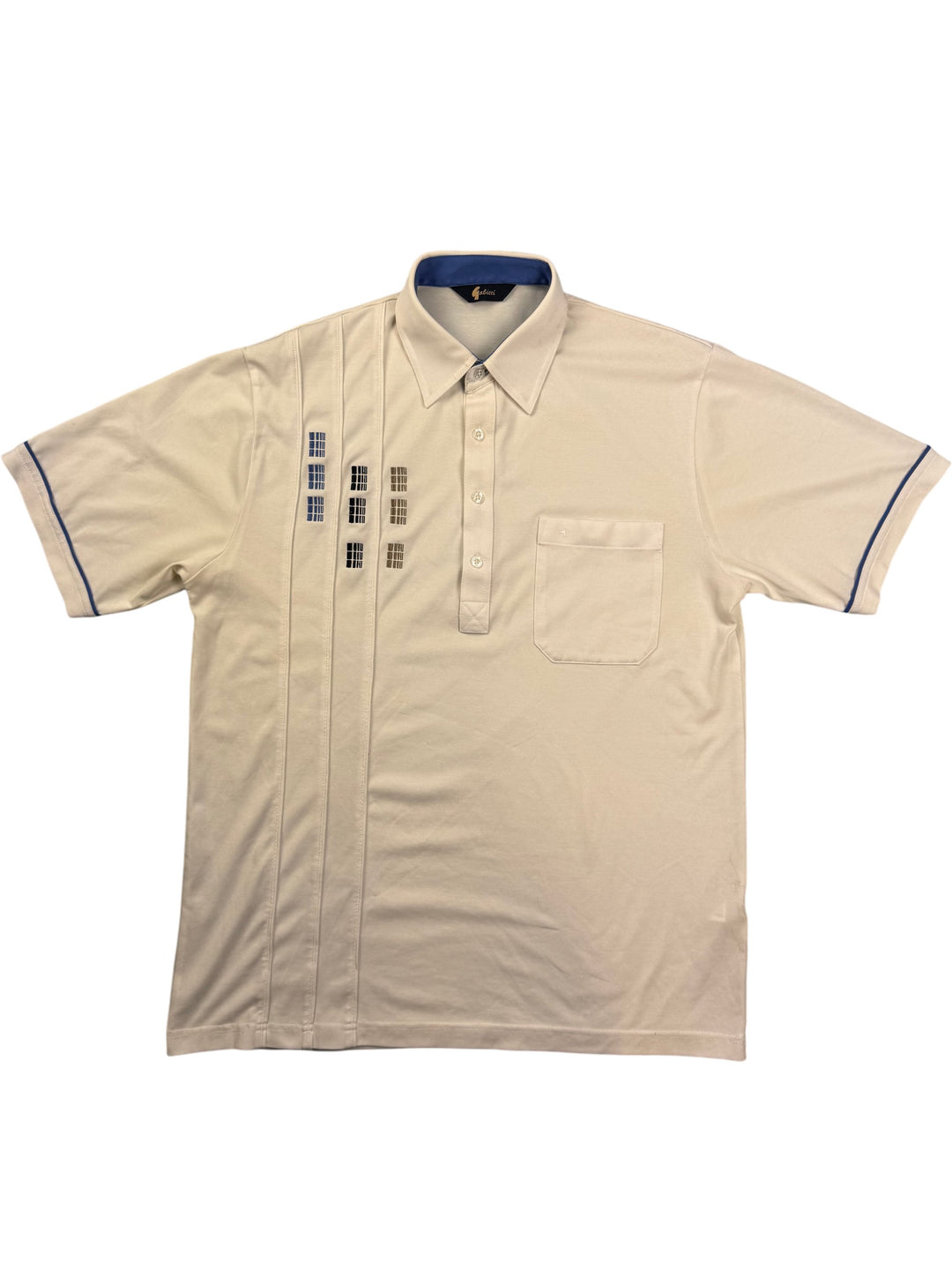 Gabicci Short Sleeve Polo Shirt - L - Think Vintage