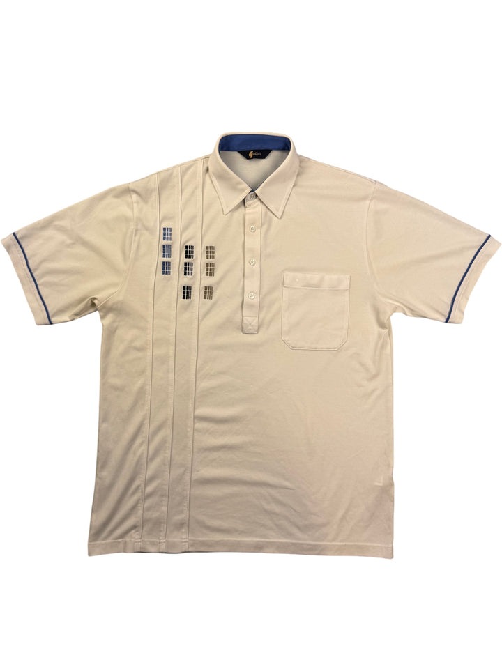 Gabicci Short Sleeve Polo Shirt - L - Think Vintage