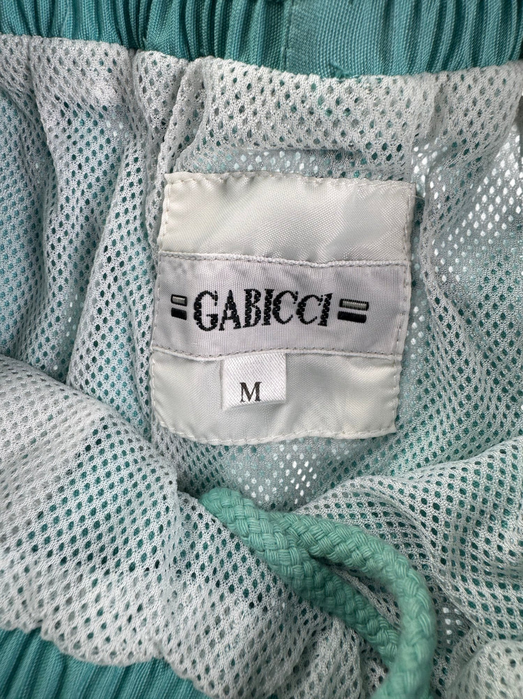 Gabicci Teal Pocketed Shorts - W29-34 - Think Vintage ltd