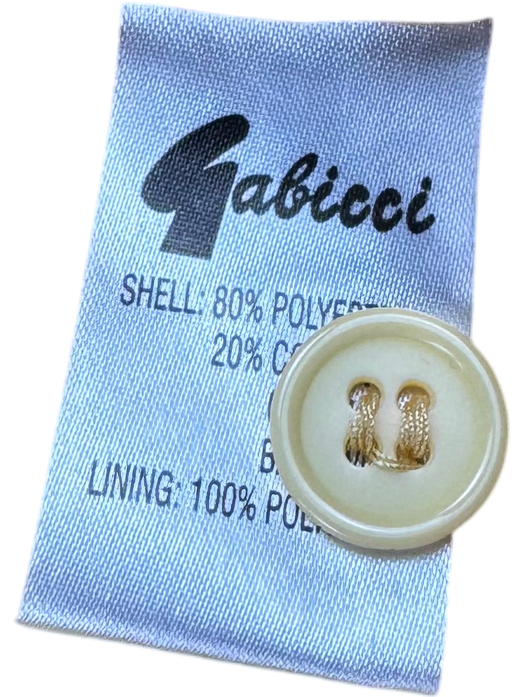 Gabicci Yellow Activewear Jacket - L - Think Vintage